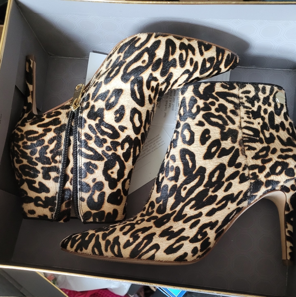 Calf Skin Ankle Boot